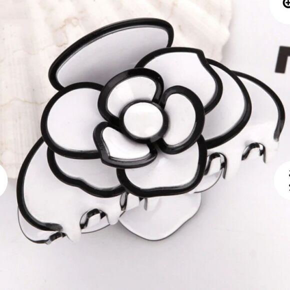 BRAND NEW PINK LINEN HAIR CLAW CLIP CLAMP FOR WOMEN FRENCH STYLE HEAD ACCESSORY - Picture 7 of 16